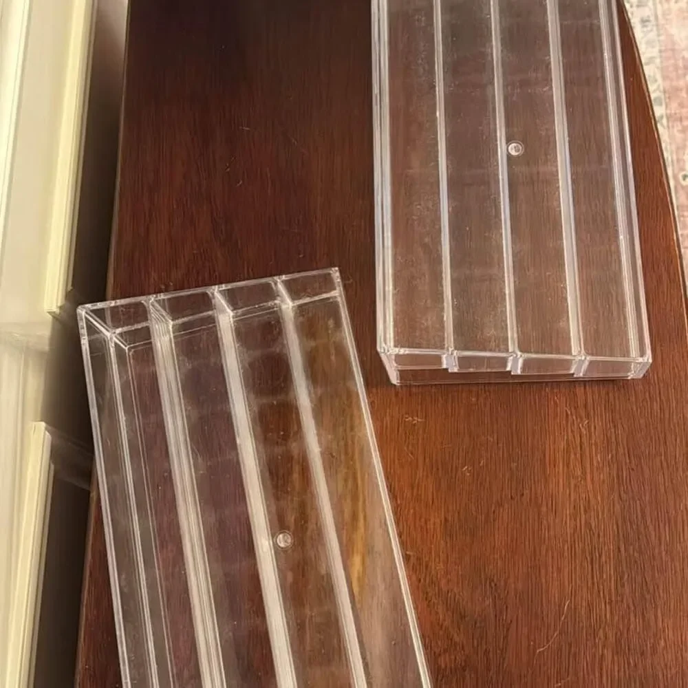 Set of 2 40-Bottle Acrylic Nail Polish Riser